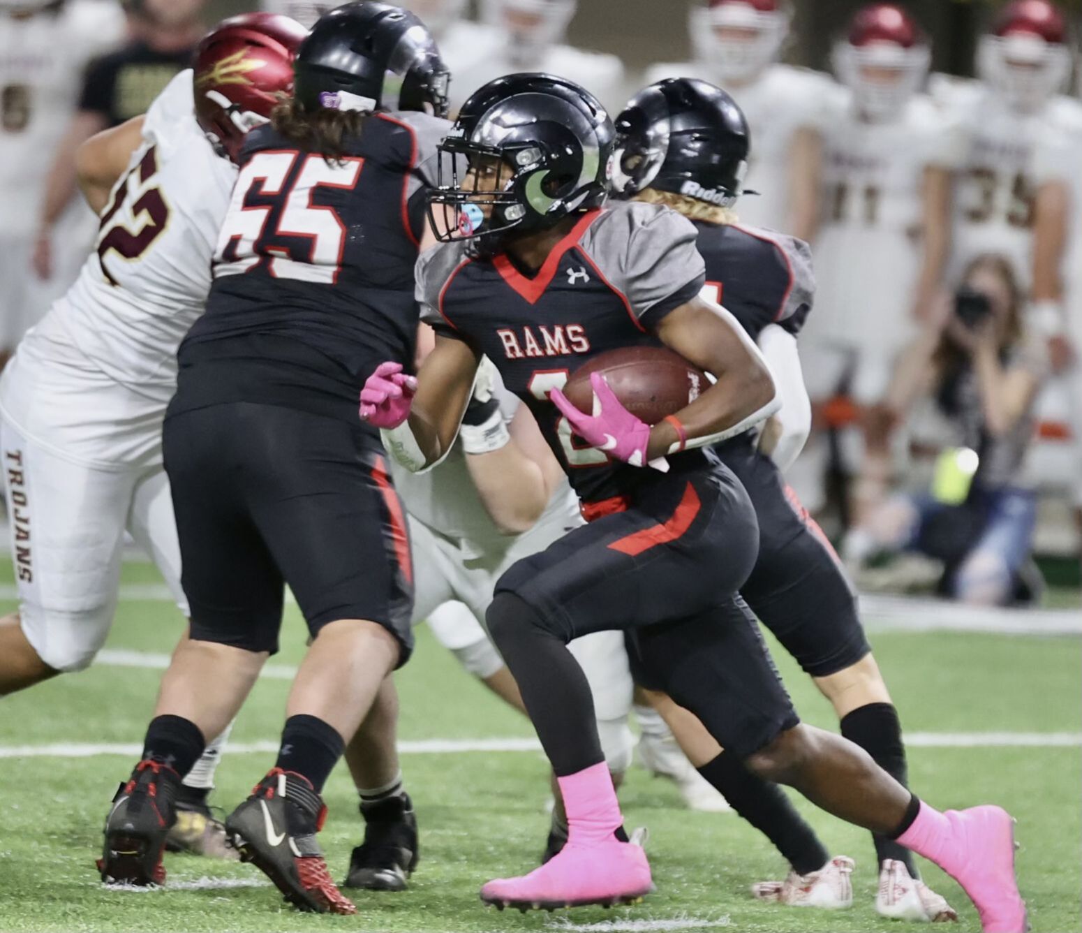 Highland football state championship Eli Parrish